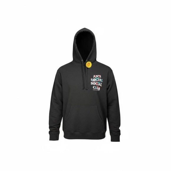 Anti Social Social Club‎ x Sadboyz Roses Hoodie Black Size L NWT - Picture 2 of 7